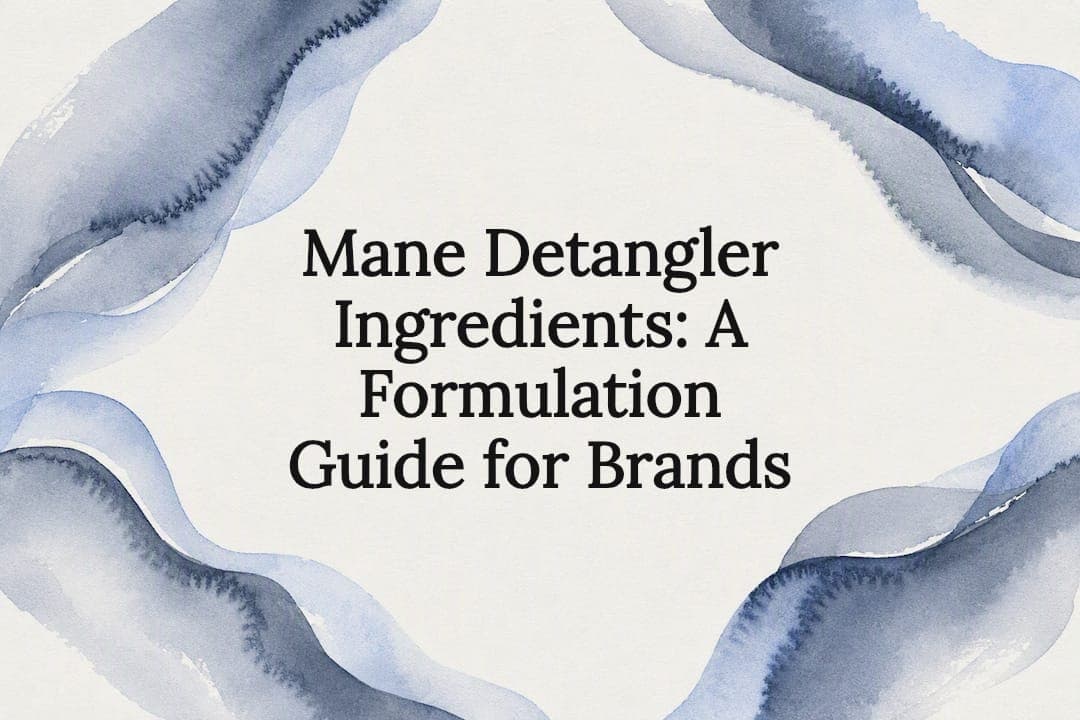 Mane Detangler Ingredients: A Formulation Guide for Brands