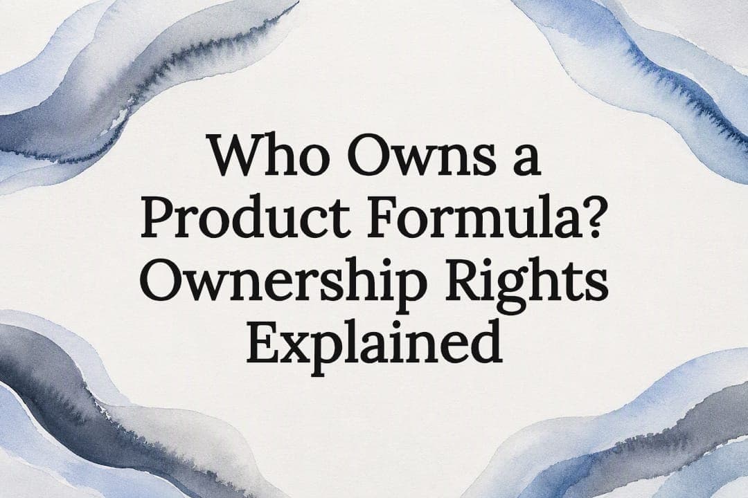 Who Owns a Product Formula? Ownership Rights Explained