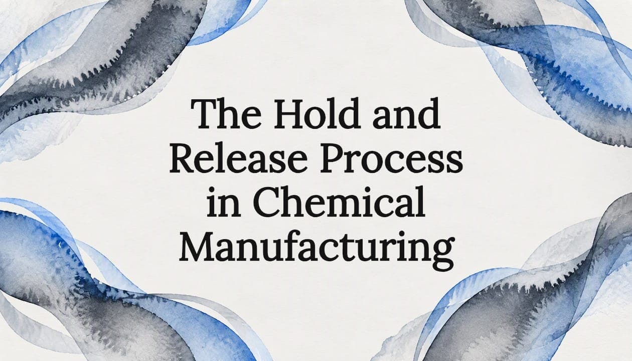 The Hold and Release Process in Chemical Manufacturing